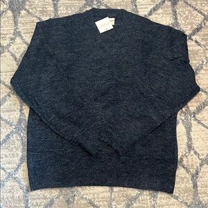 American Eagle Outfitters Navy Crewneck Sweater